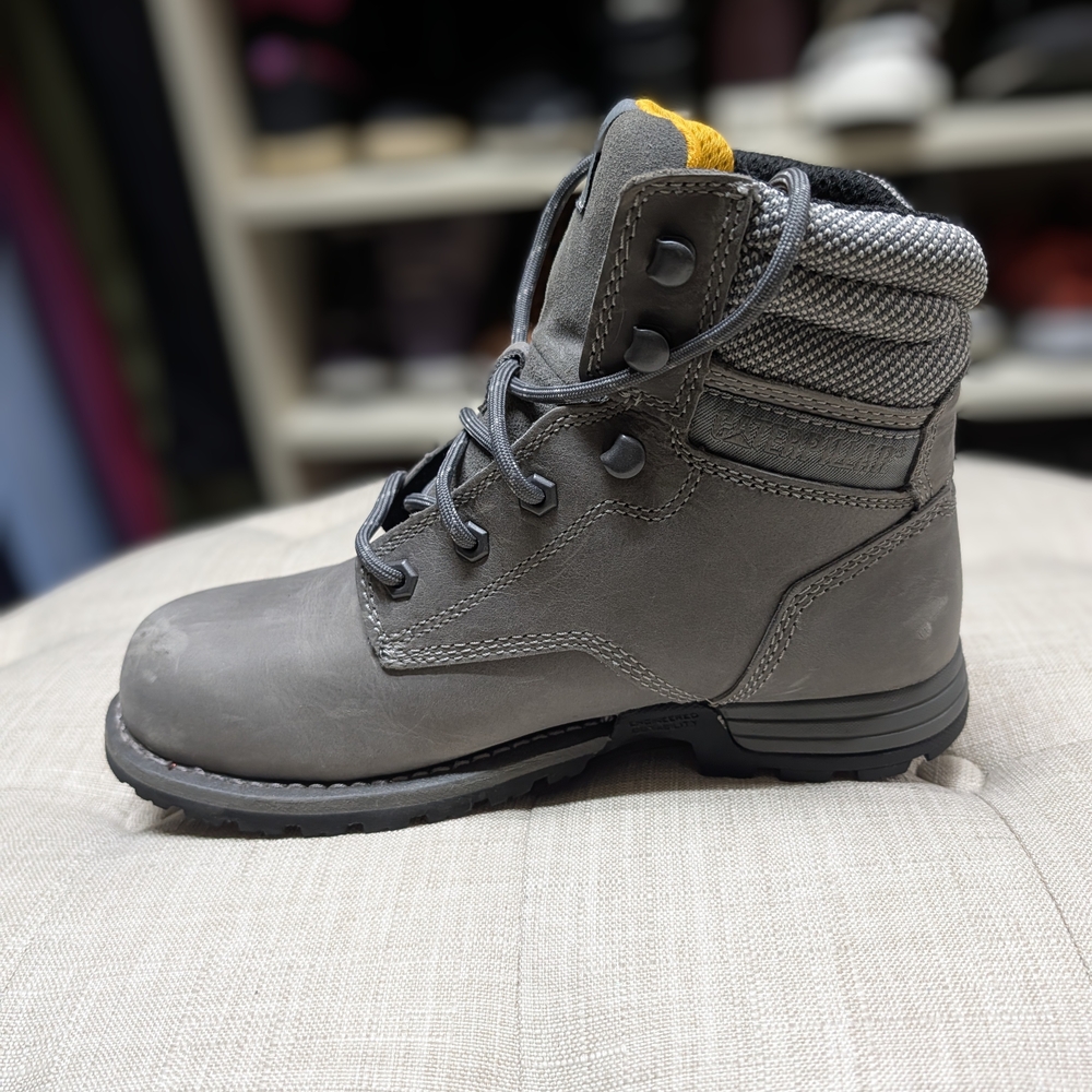 Gray Work Boots - image 2